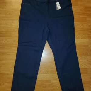 Lane Bryant High Rise Women Jeans - Dark Blue